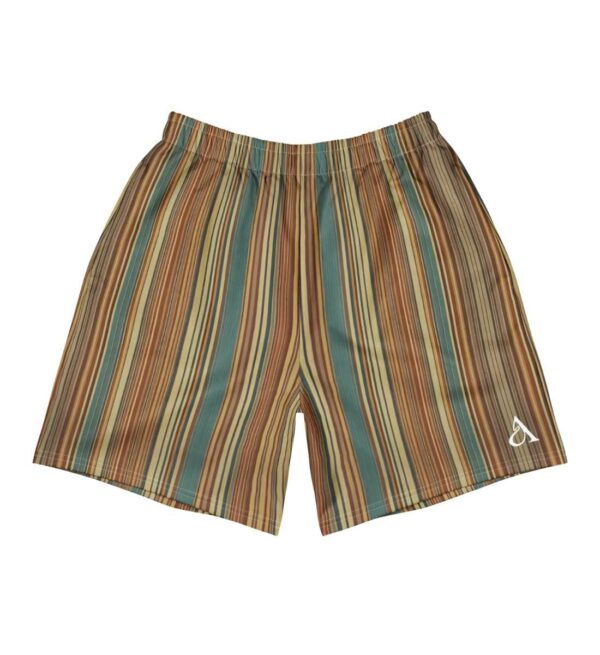 Gestreifte Shorts Retro Vorderseite