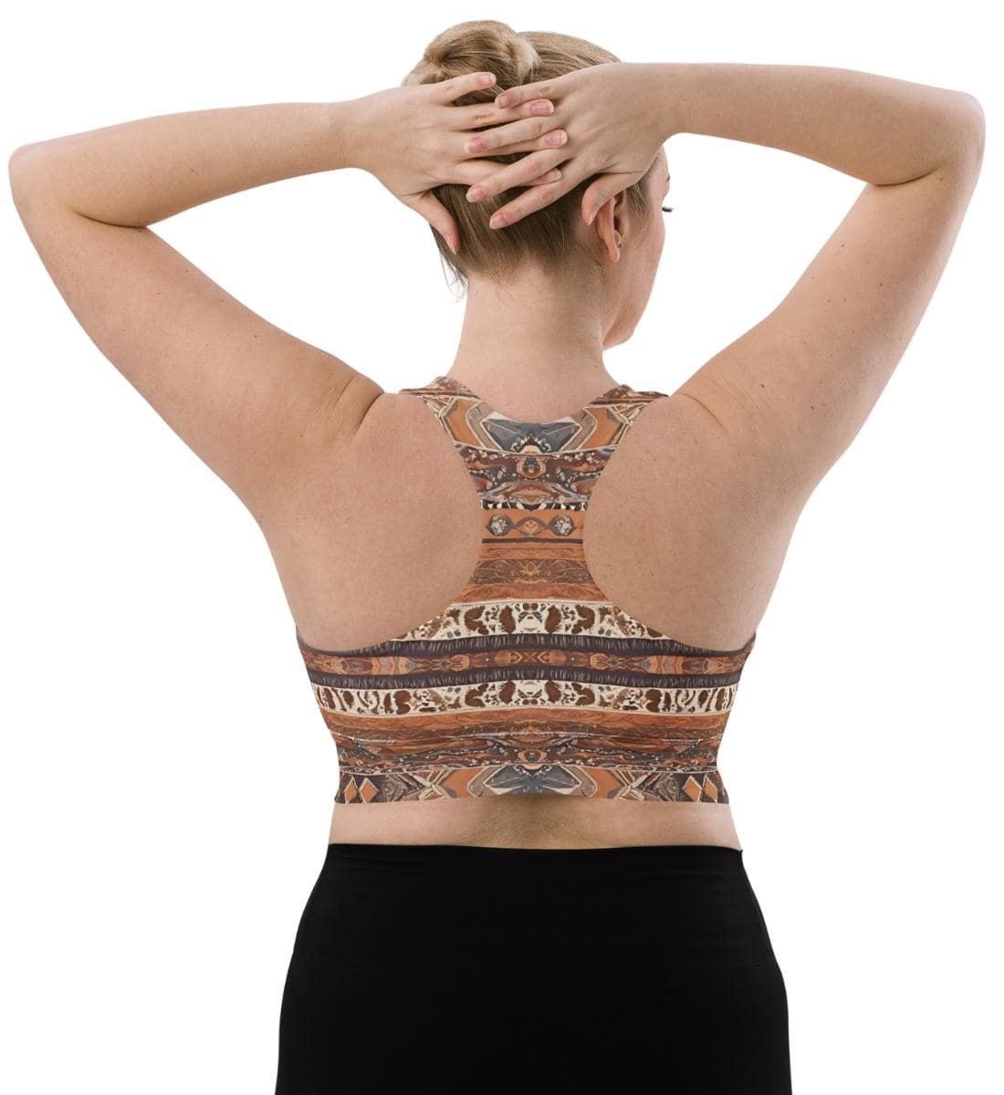 Damen BH Für Yoga Boho starker Halt