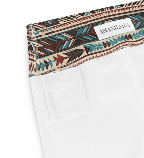 Boho Leggings bequem mit Muster details