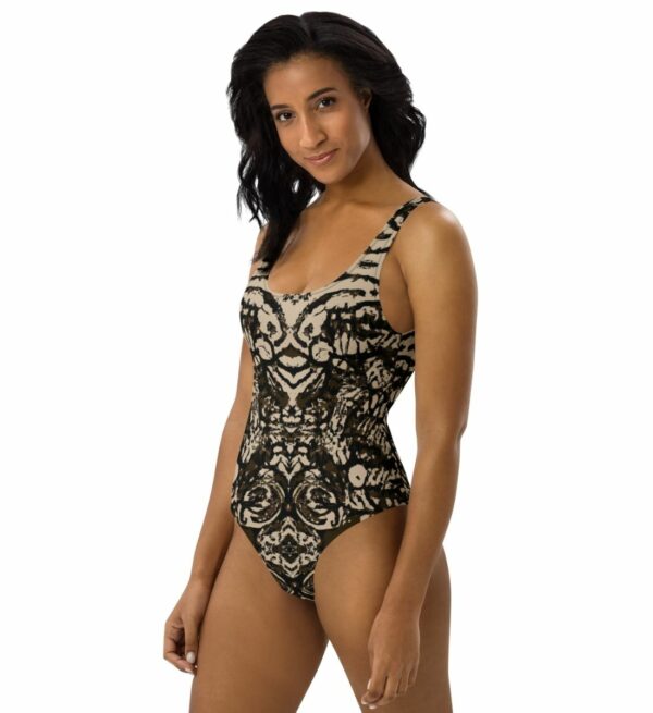 Chlorresistenter Badeanzug Damen Dhelia figurbetont