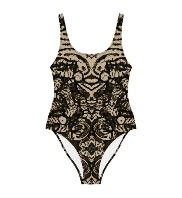 Chlorresistenter Badeanzug Damen Dhelia Retro