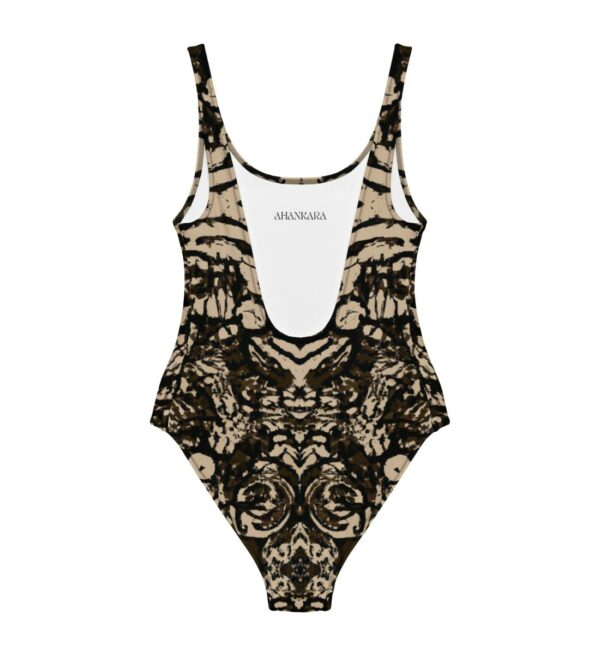 Chlorresistenter Badeanzug Damen Dhelia Rückseite