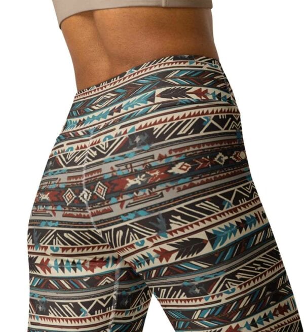 Damen Leggings Boho mit Muster Natives
