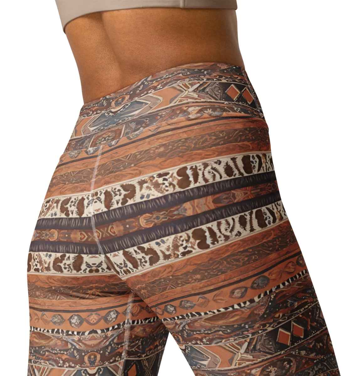 Damen Yoga Leggings Boho