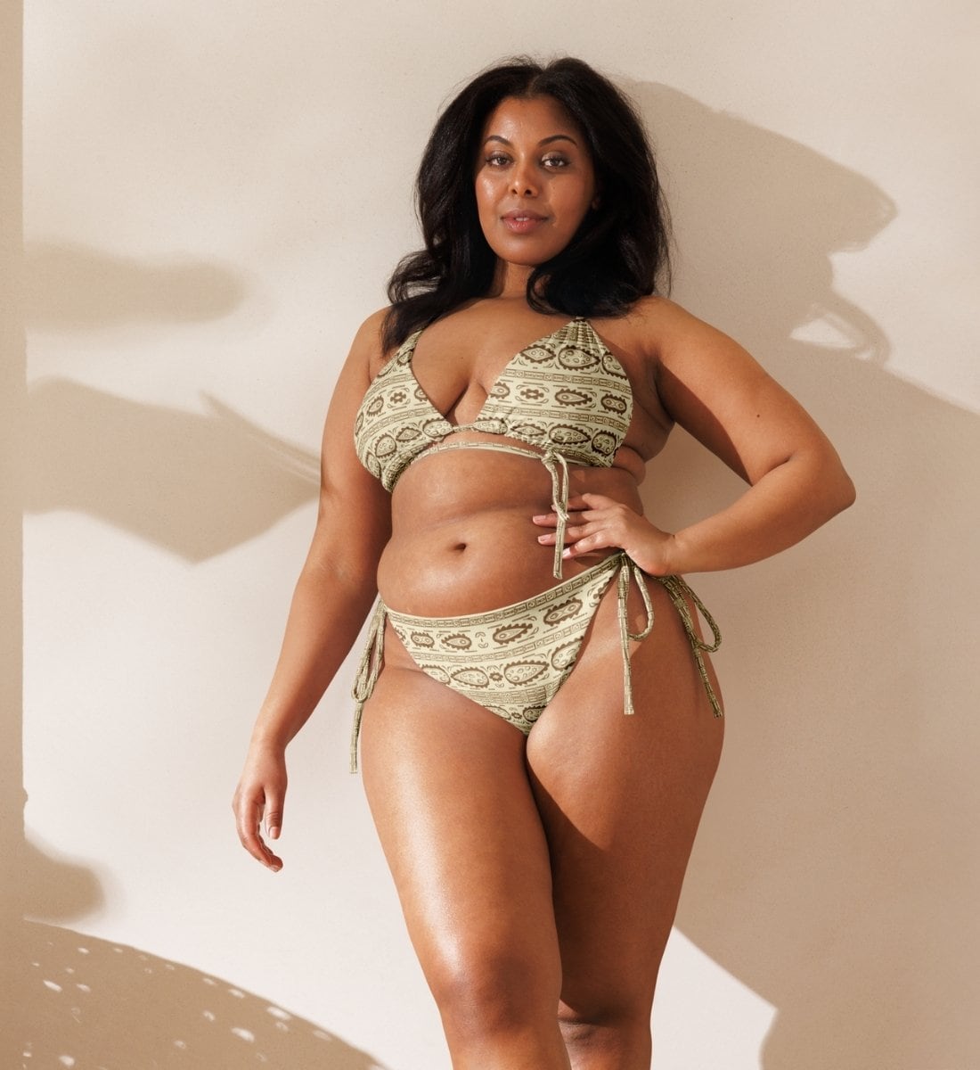 Damen Schnürr Bikini Greko