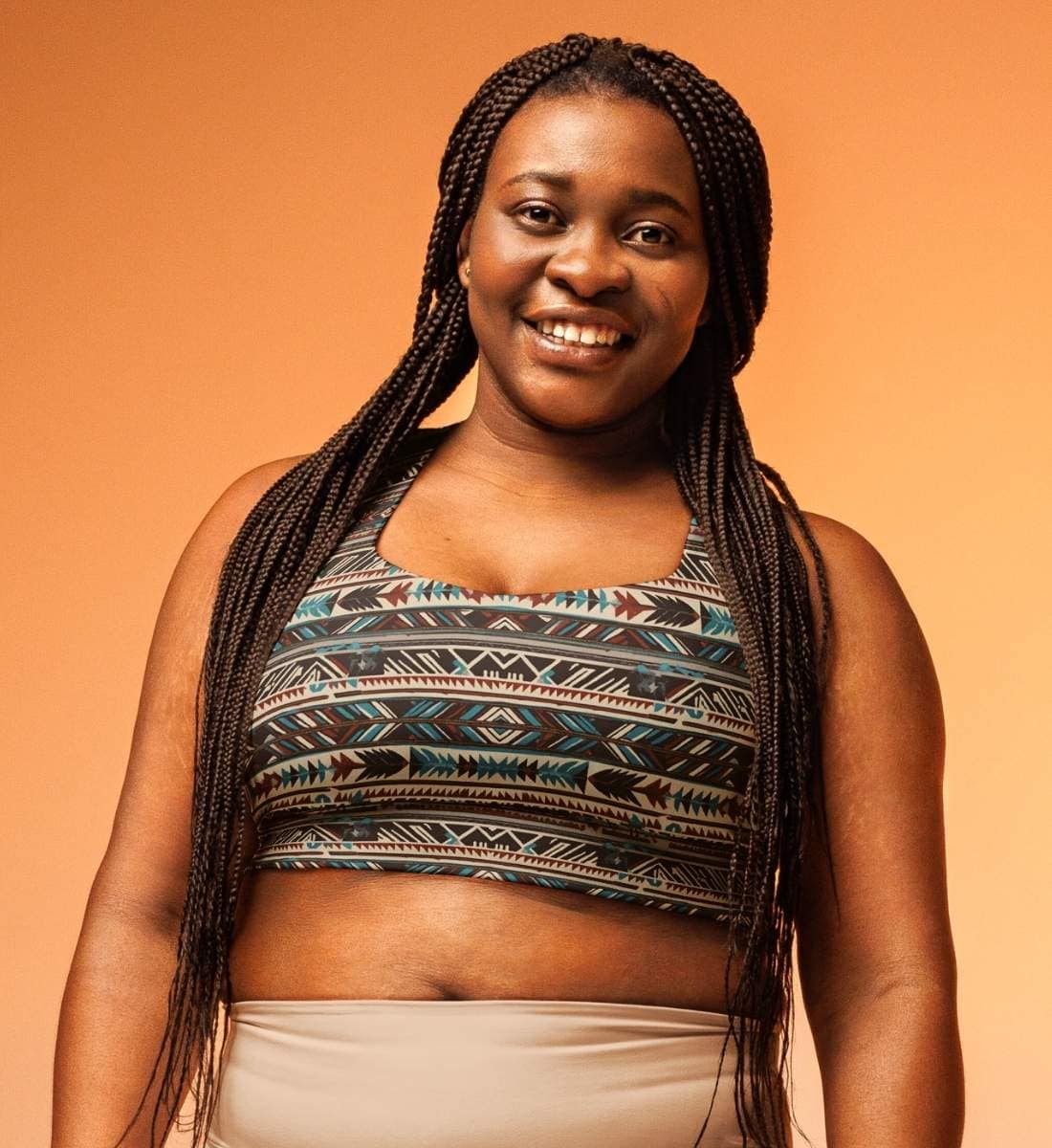 Damen Sport Bustier mit starkem Halt