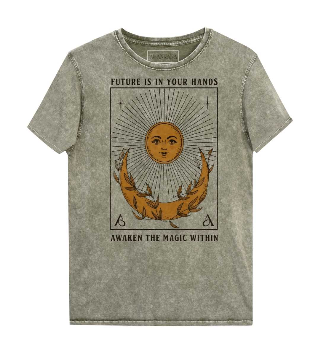 Denim Shirt Retro Moonstone Army Green