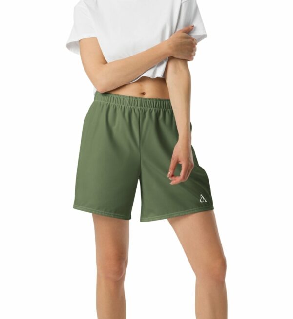 Entspannte Sport Shorts Retro Grün