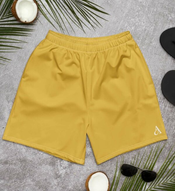 Gelbe Shorts Retro Morning sun