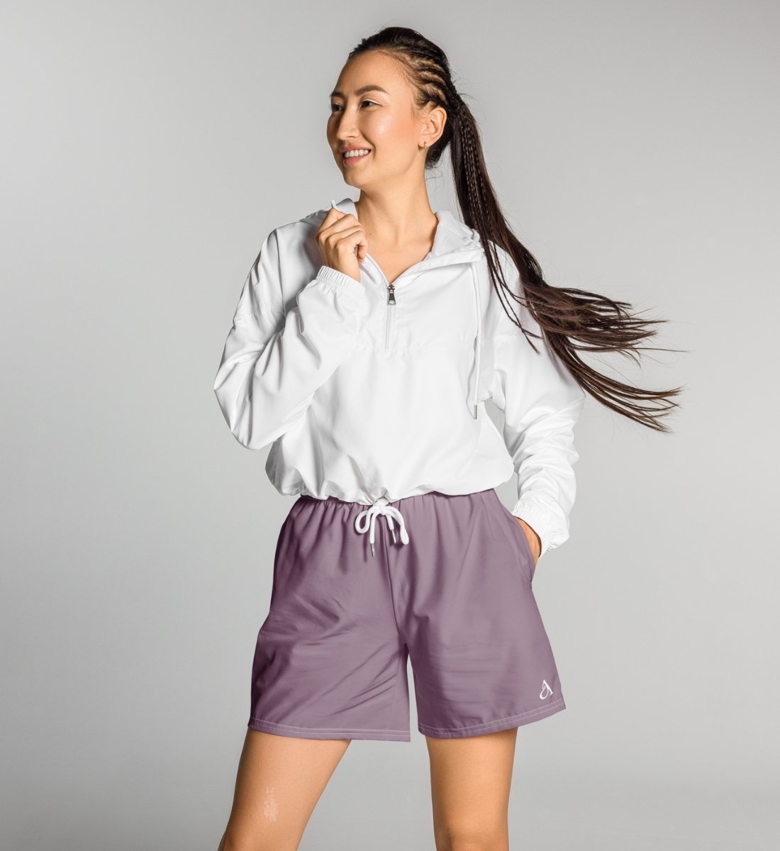 Lauf Shorts Retro Lila