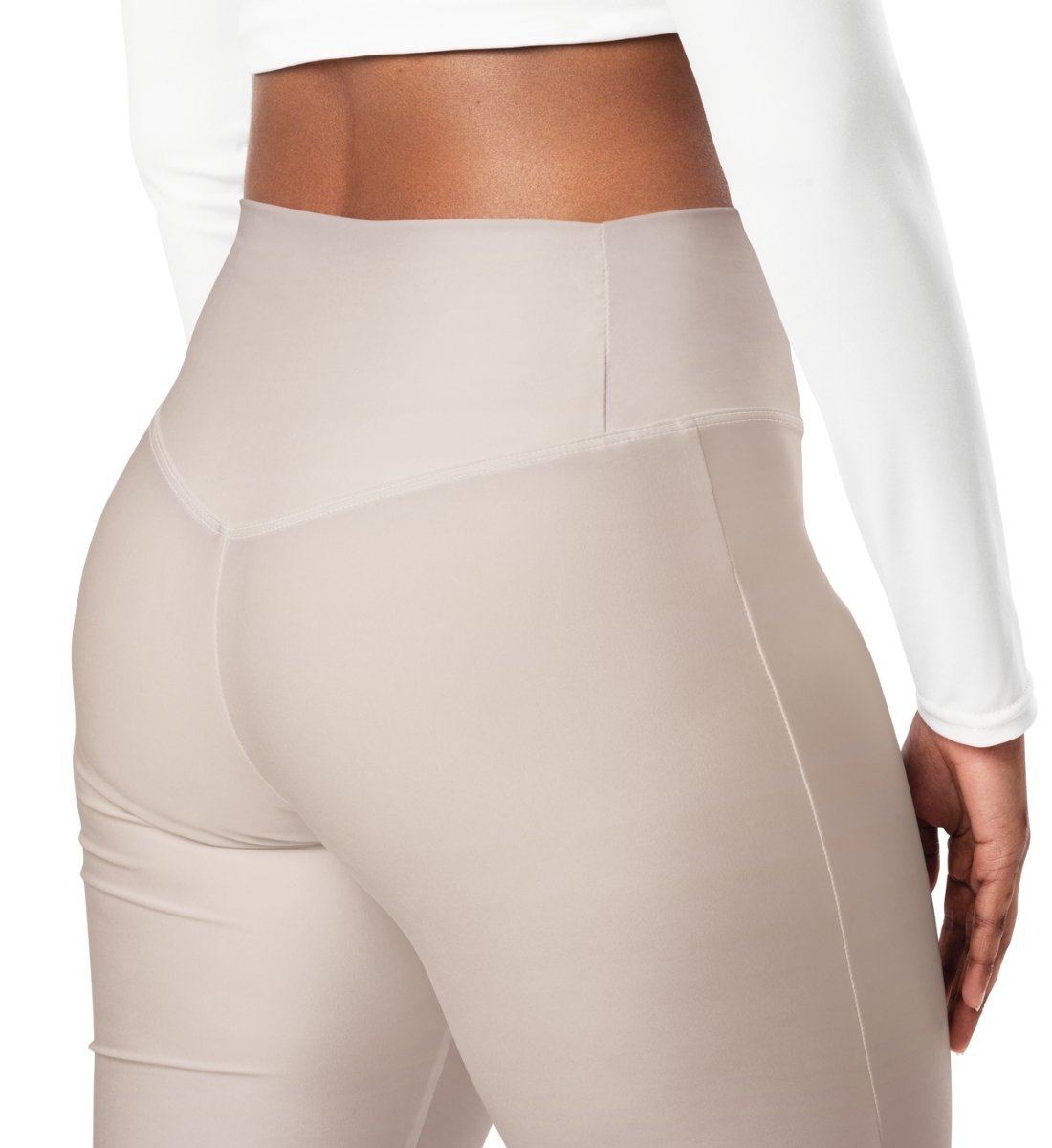 Leggings mit Schlag Lilac Flare Detailansicht