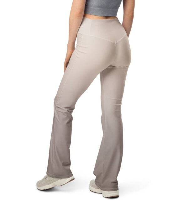 Leggings mit Schlag mit Gesäß Push Up