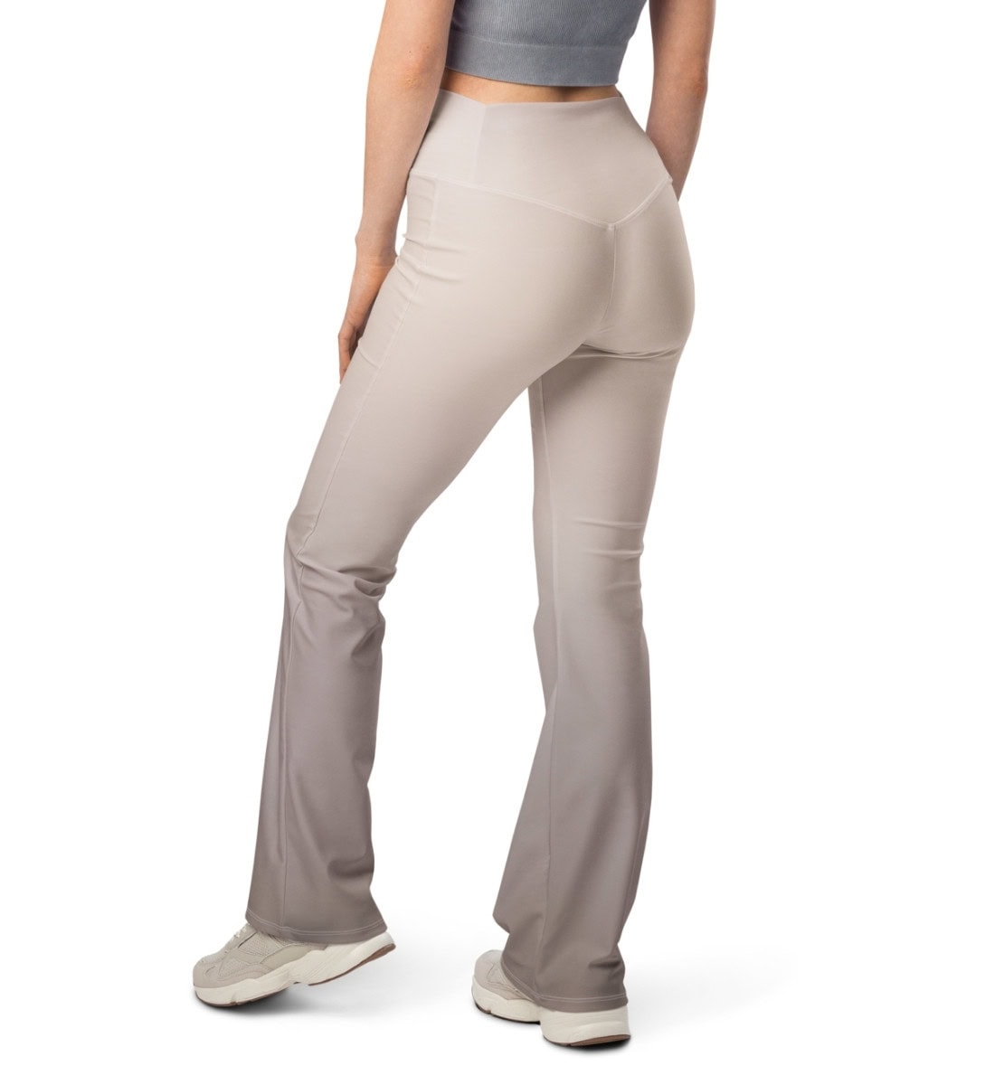 Leggings mit Schlag mit Gesäß Push Up