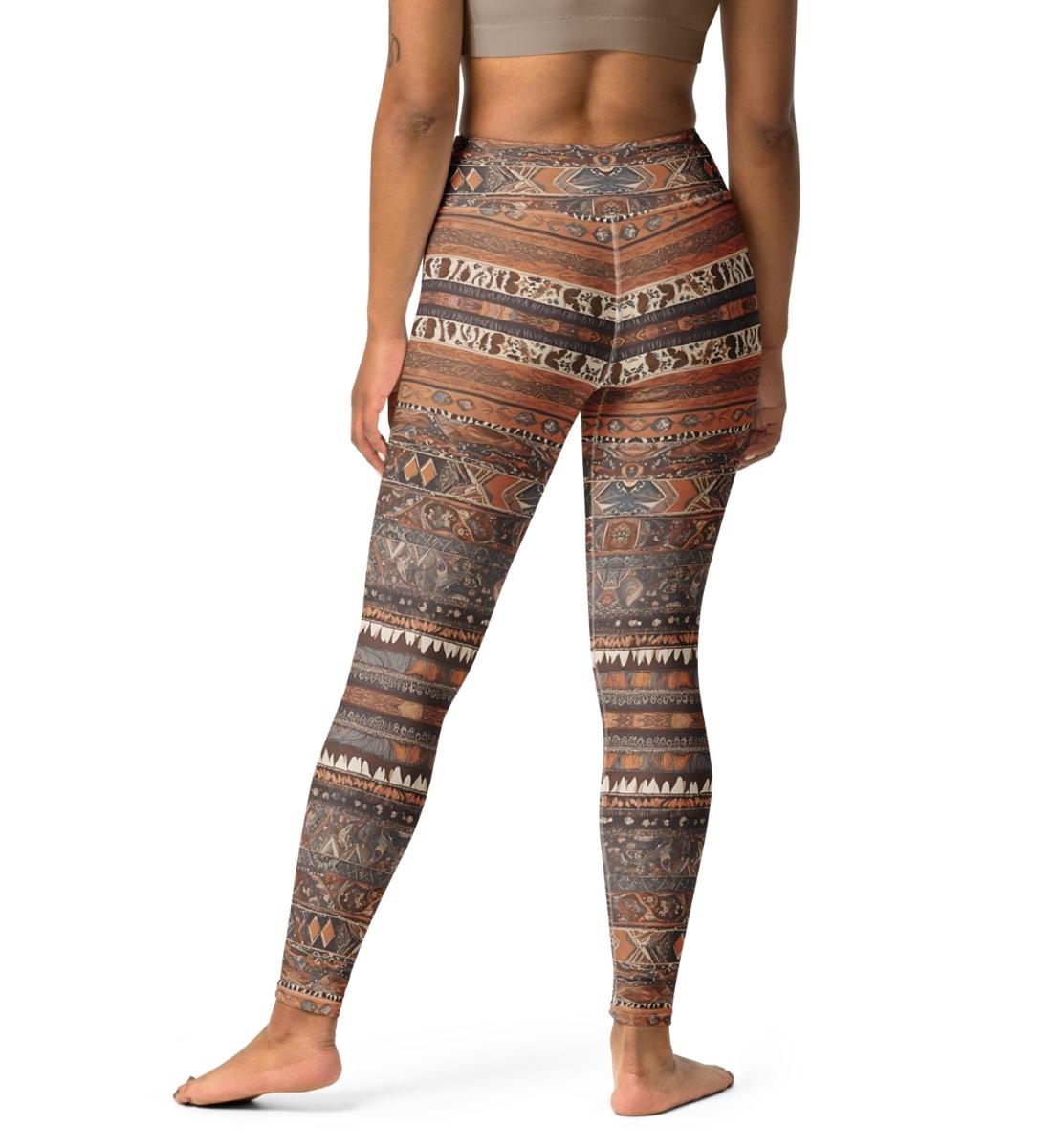 Damen Leggings für Yoga mit Boho Motiv