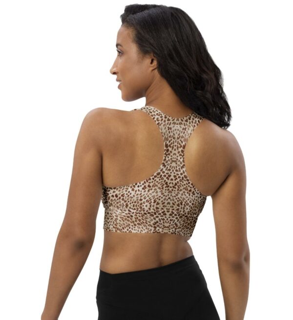 Leopardenmuster SPort BH Retro