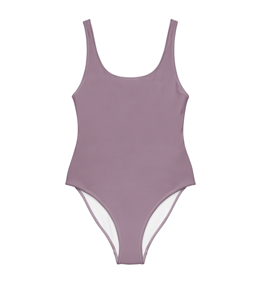 Lila Badeanzug Retro Damen