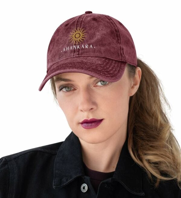 Retro Cap Sun mit verwaschenem Look