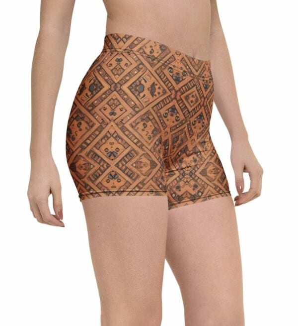 Retro SHorts Damen Radlerhose mit Muster