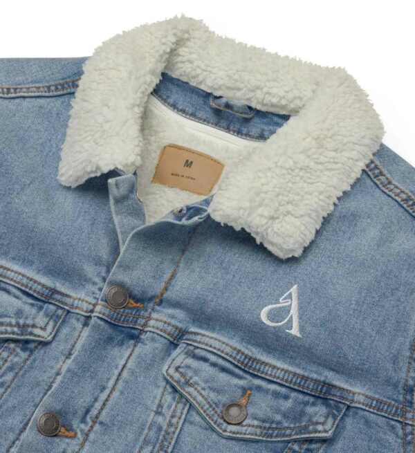 Sherpa Jacke bestickt