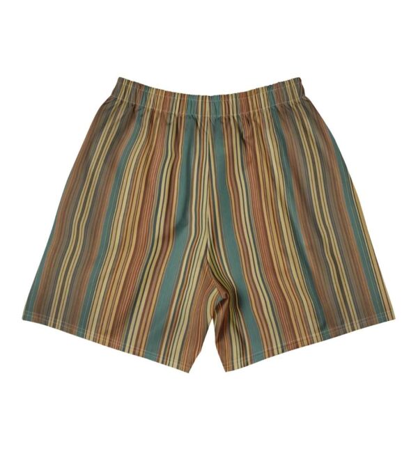 Shorts gestreift Retro Rückseite