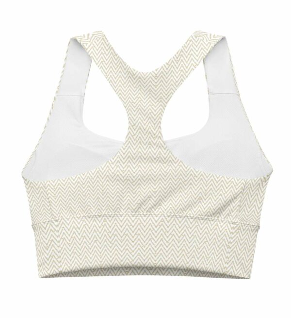 Sport BH Damen Ethno recycled Rückseite