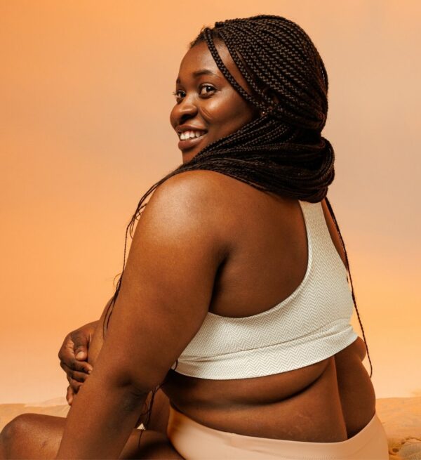 Sport BH Damen große größem Ethno recycled