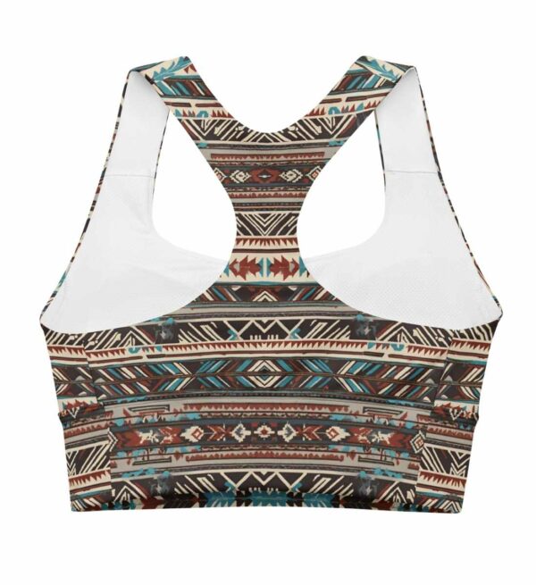 Damen Sport Bustier recycelt Boho Natives