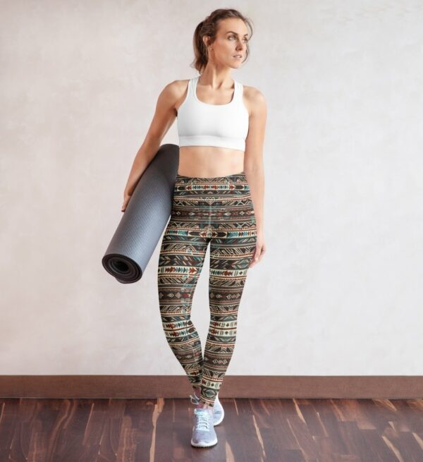 Sport Leggings bequem für Damen mit Muster