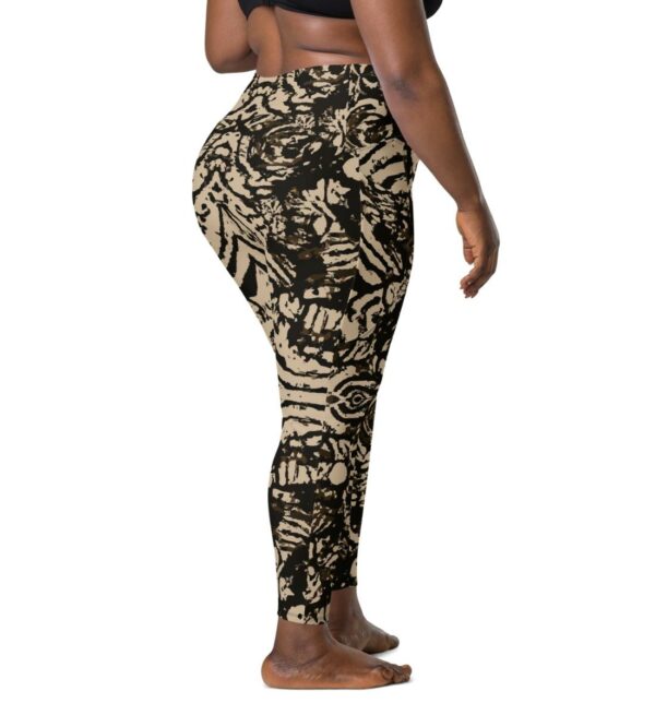 Retro Sport Leggings Damen