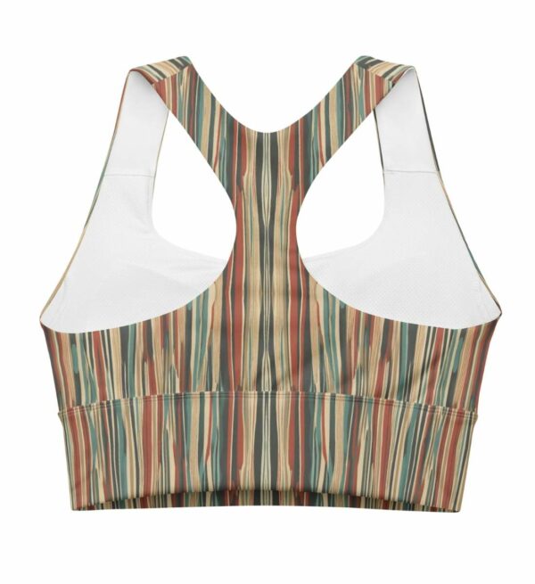 ausgefallener Yoga BH Boho Veda rückseite