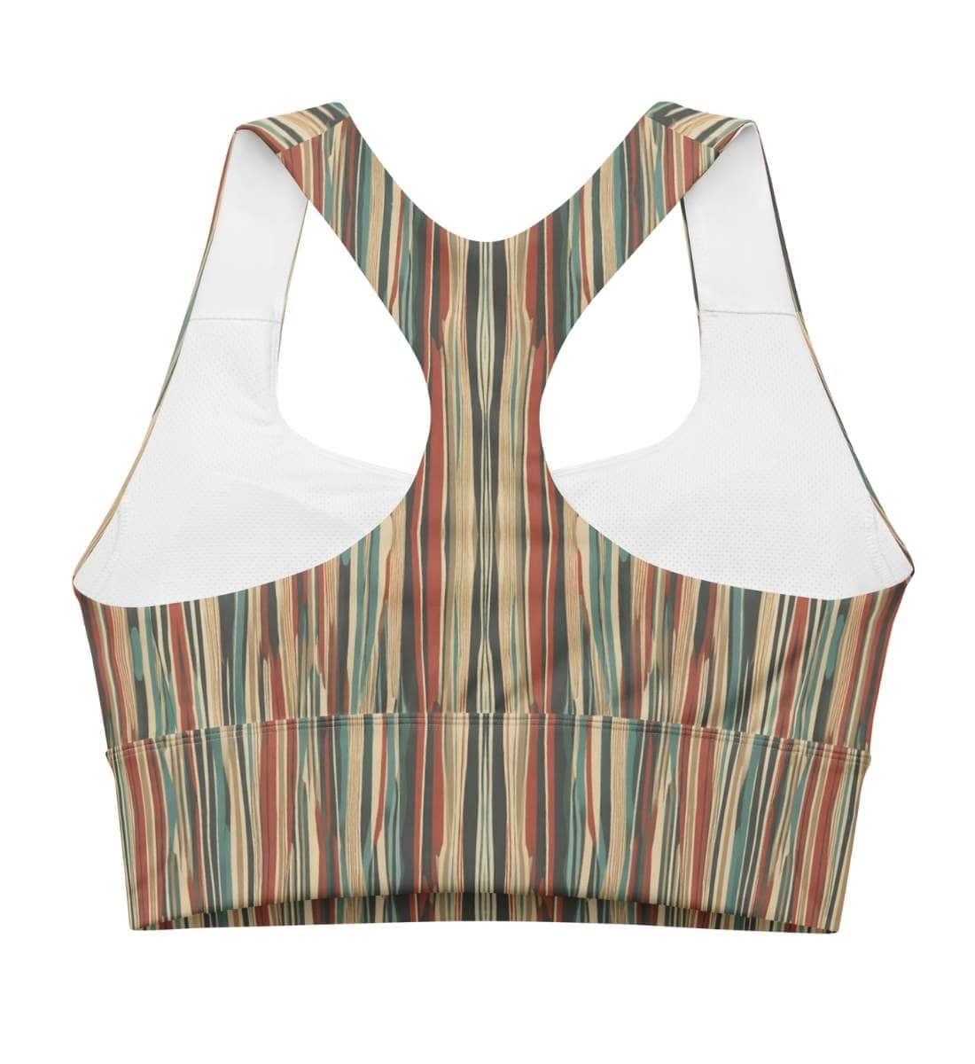 ausgefallener Yoga BH Boho Veda rückseite