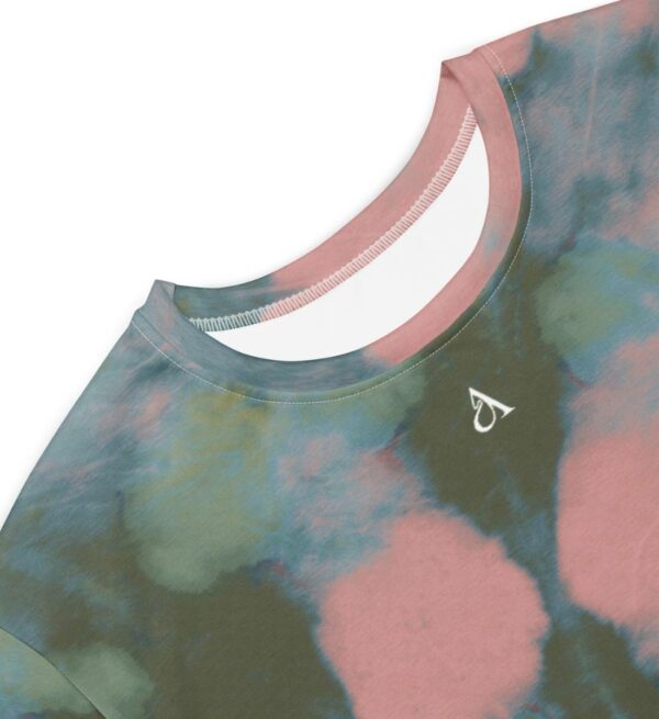 Boho Oversized T Shirt Damen Batik Detailansicht