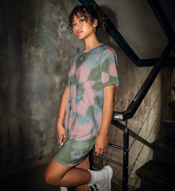 Boho Oversized T-Shirt Damen | Batik