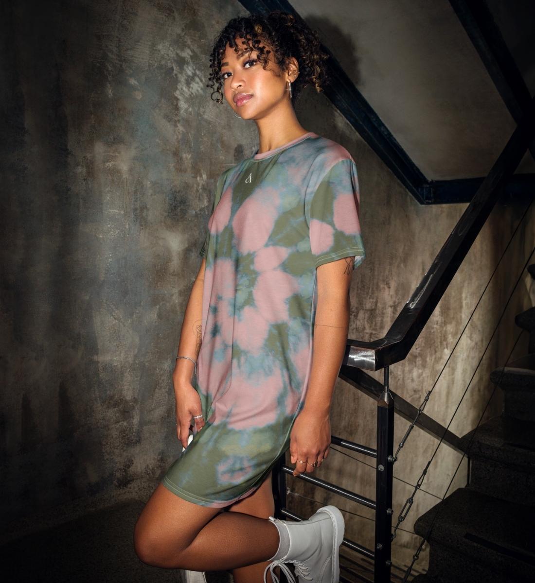 Boho Oversized T-Shirt Damen | Batik – Bild 3