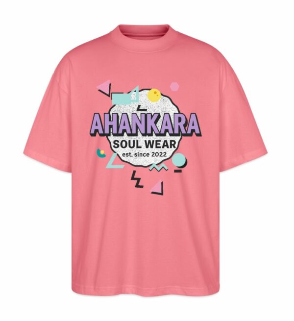 Pinkes Oversized T Shirt 90s Pop Art